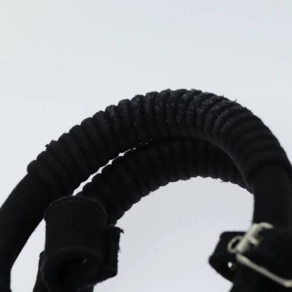 BALENCIAGA Bistro Hand Bag Canvas 2way Black 671342 Auth bs15695V - Picture 10 of 16